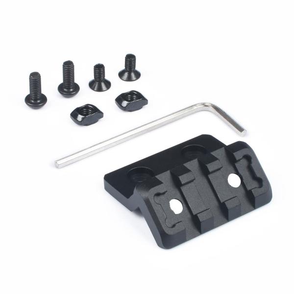 WADSN オフセットライトマウント M-LOK/Keymod対応 20mmレール WD02003 ワズン サイドレイル