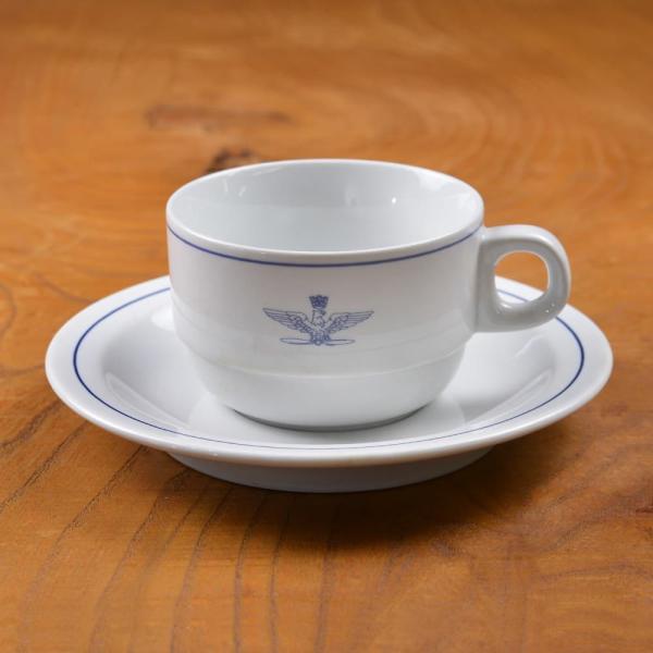 貴重デッドストック 伝統工芸 漆器 エスプレッソカップ&ソーサー 2客セット イタリア軍放出品 エスプレッソカップ&ソーサー 食器 [ デッドストック