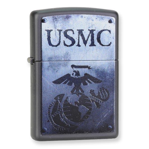 ZIPPO アメリカ海兵隊 28744 マットブラック Black Matte ジッポー 