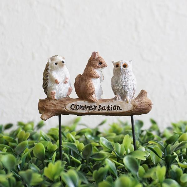 ■内容：1本■サイズ（約）：全長14cm・飾り部分：幅6.5×奥行き1.5×高さ4cm■素材：レジン・アイアン等■写真内の花瓶・小物等は商品に含まれません。■デザイン上、ややラフな仕上げになっています。傷や塗装ムラ、塗装の垂れなどが見受けら...