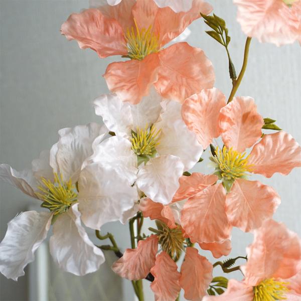 造花 ワイルド フラワー 1本 ライトピンク サーモンピンク 造花 ワイルド フラワー 1本 ライトピンク サーモンピンク