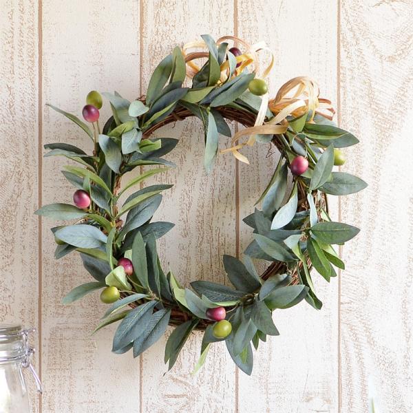 ■内容：1個■サイズ：約 直径32cm・厚さ9〜10cm（リース土台：25cm）■素材：ポリエステル・自然素材