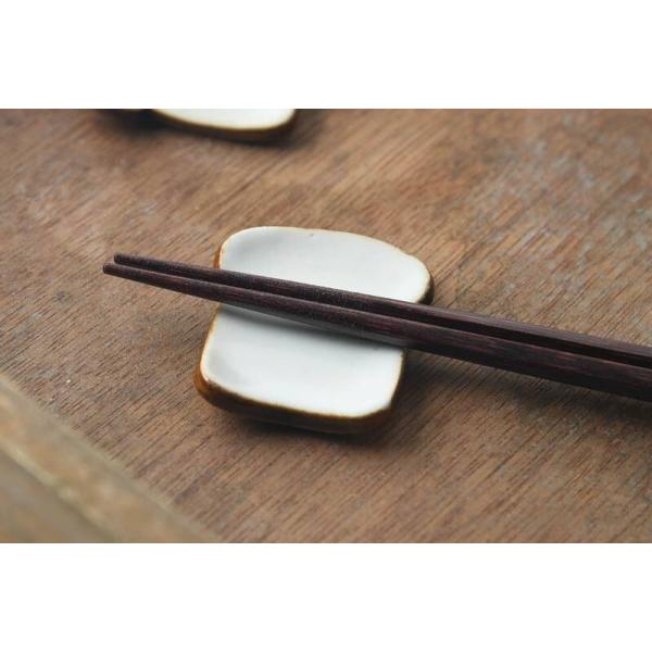 箸置き はしおき おしゃれ カトラリー   パン 食パン 陶器 日本製