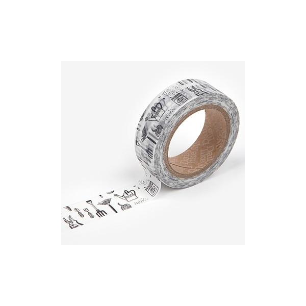 デコレクションズ マスキングテープ おしゃれ ガーデニング 1.5cm