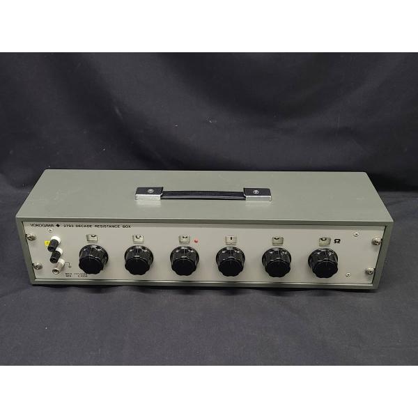 サポート（ミ）バラ売り可能 YOKOGAWA 279301 6ダイヤル可変抵抗器 DECADE RESISTANCE BOX