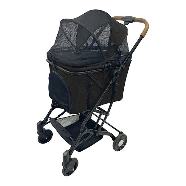 2wayペットカート ブラック シンセーインターナショナル ▽a ペット