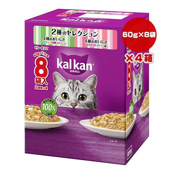 カルカン 2種のセレクション 4種のおいしさ まぐろ・たい・白身魚