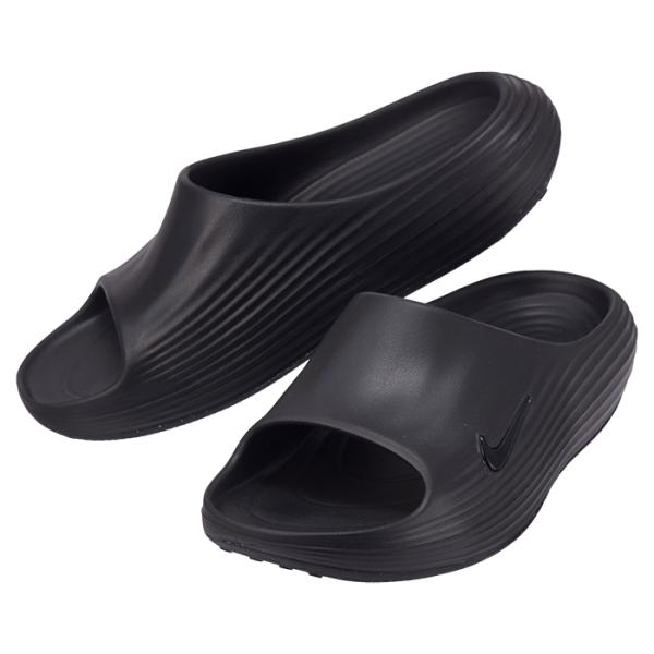 Nike ブラック スライドサンダル　Reactly リジュビネイト NIKE（ナイキ） NIKE REACTX REJUVEN8 SLIDE リアクトX リジュビネイト