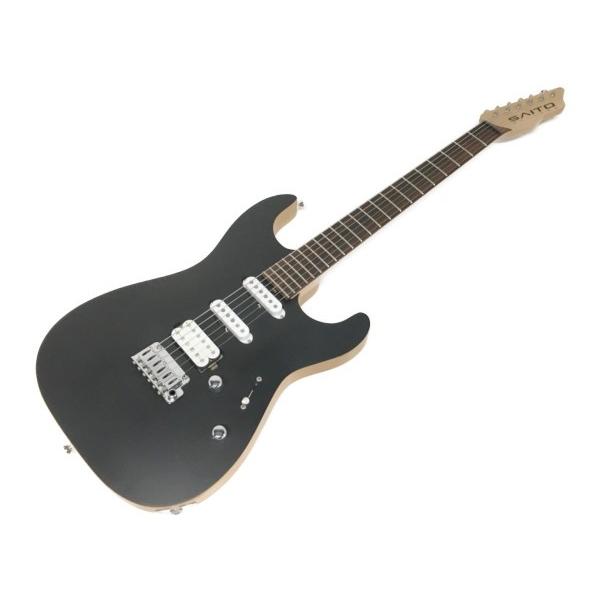 中古 Saito Guitars 齋藤楽器工房 S622 Black エレキ ギター 良好品 ハンドメイド 艶消し Ssh F F Rere Yahoo ショッピング店 通販 Yahoo ショッピング