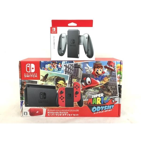 未使用 中古 ニンテンドー Nintendo Switch Hac 001 Hac 012 スーパーマリオ オデッセイセット 充電器グリップ セット T Buyee Servicio De Proxy Japones Buyee Compra En Japon