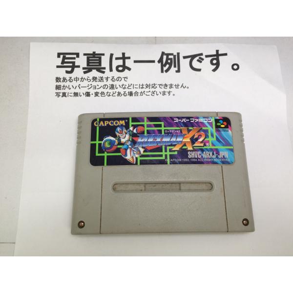 AB★ロックマンＸ２★スーパーファミコンソフト