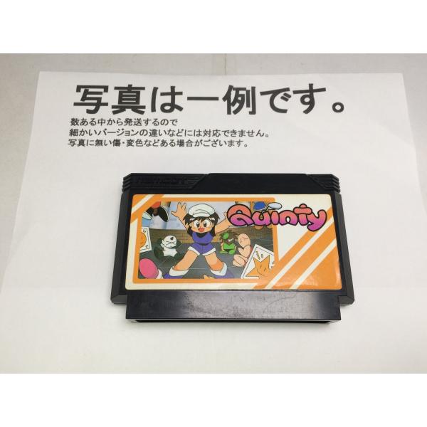 中古品 ソフトのみ クインティ quinty ファミコンゲームソフト クインティ/ファミコン(FC)/ソフトのみ : MEIKOYA - 通販