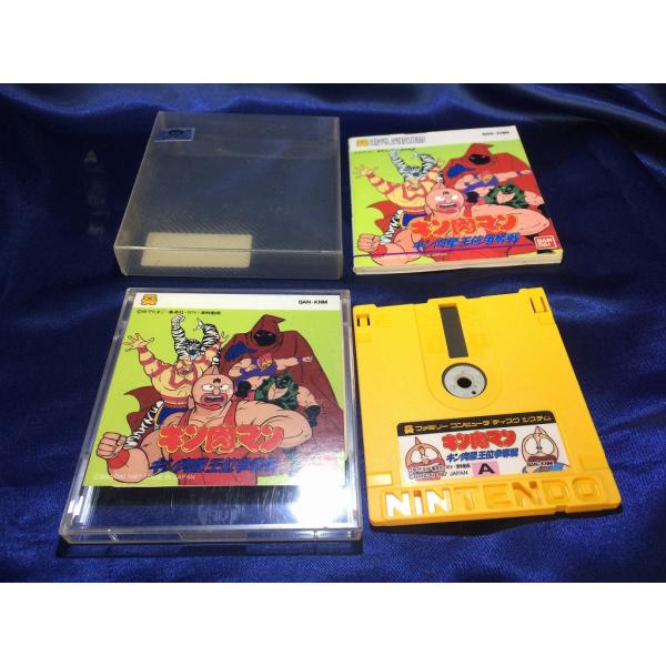 中古A☆キン肉マン キン肉星王位争奪戦☆ディスクシステムソフト