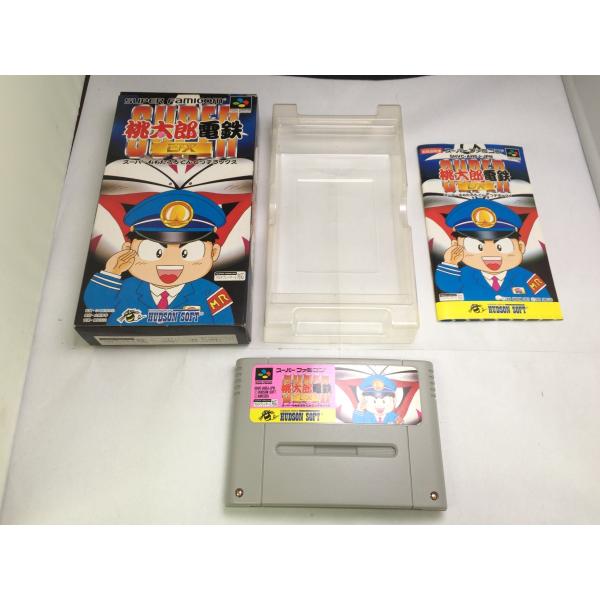 スーパーファミコン「スーパー桃太郎電鉄デラックス」★レトロゲーム 中古A☆特設/スーパー桃太郎電鉄DX☆スーパーファミコンソフト