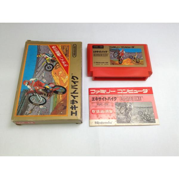 中古AB★エキサイトバイク★ファミコンソフト