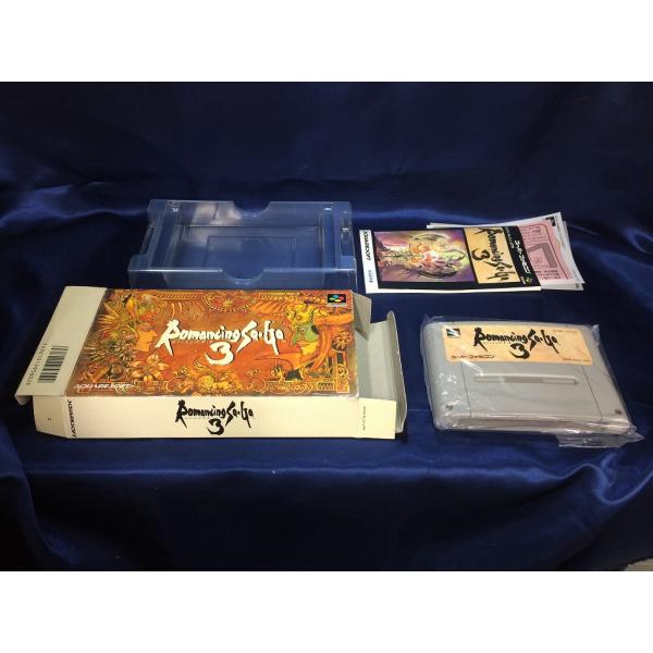 スーパーファミコンソフト「ロマンシングザ・ガ３」中古動作品1個です。 楽天市場】スーパーファミコン ソフト ロマンシングサガの通販