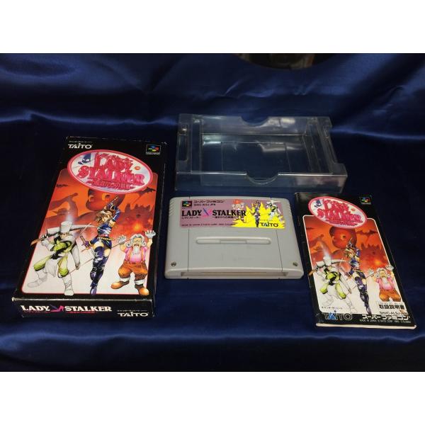 中古AB☆レディストーカー 過去からの挑戦☆スーパーファミコンソフト