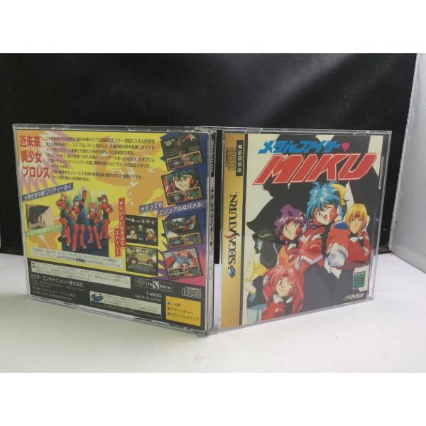 中古A★メタルファイターMIKU★セガサターンソフト
