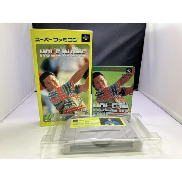 中古AB☆ジャンボ尾崎のホールインワン☆スーパーファミコンソフト