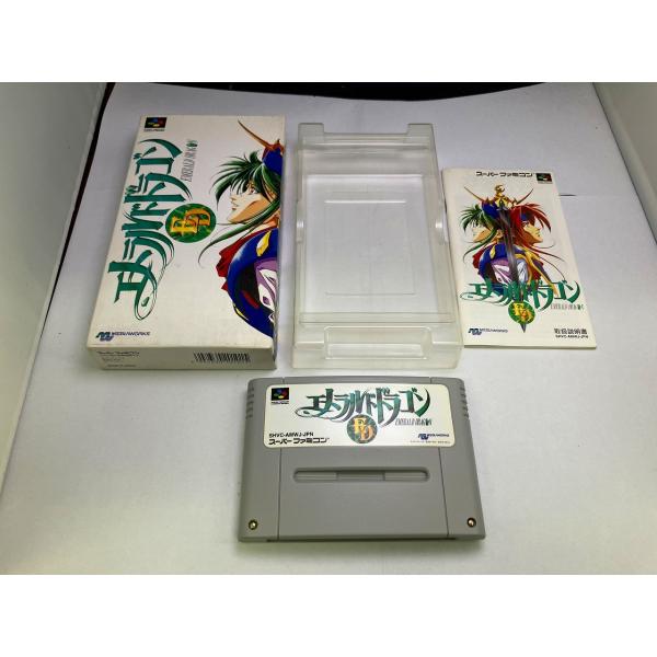 中古A☆エメラルドドラゴン☆スーパーファミコンソフト : レトロゲーム