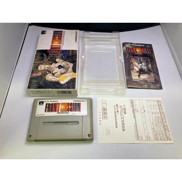 中古AB☆フロントミッション☆スーパーファミコンソフト : レトロ