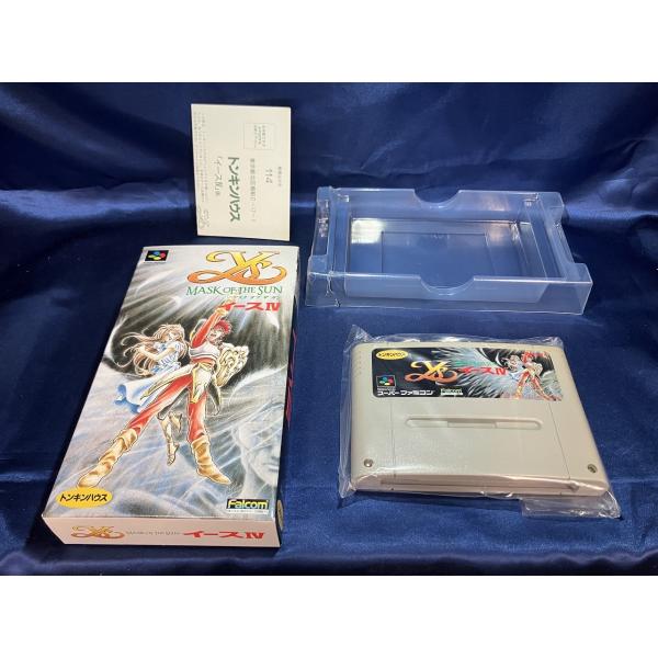 BP★イース４ マスク・オブ・ザ・サン★スーパーファミコンソフト