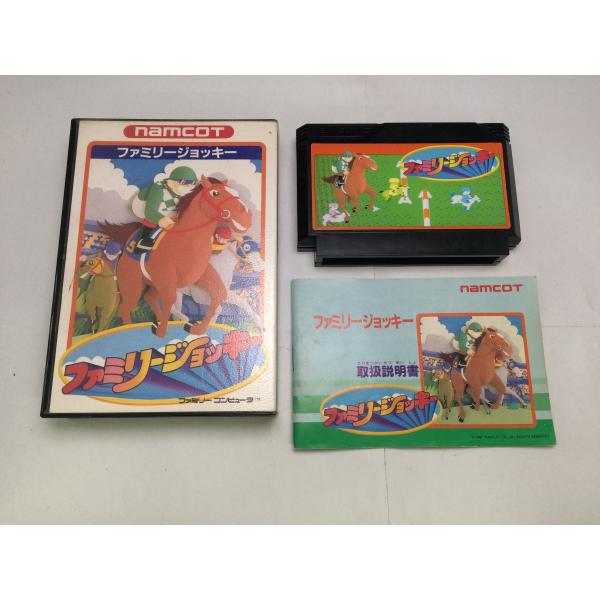中古AB☆R5-9 ファミリージョッキー☆ファミコンソフト : レトロゲーム