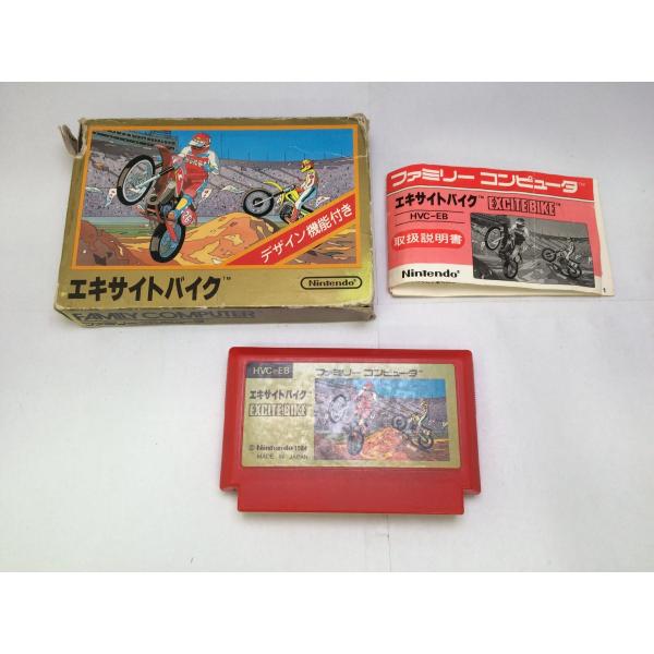 中古B★L1-A エキサイトバイク★ファミコンソフト
