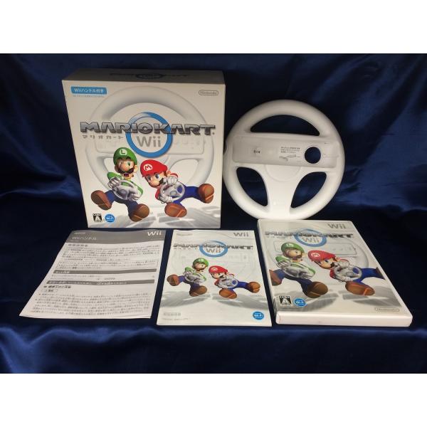 中古A☆マリオカートWii/ハンドル同梱☆Wiiソフト : レトロ