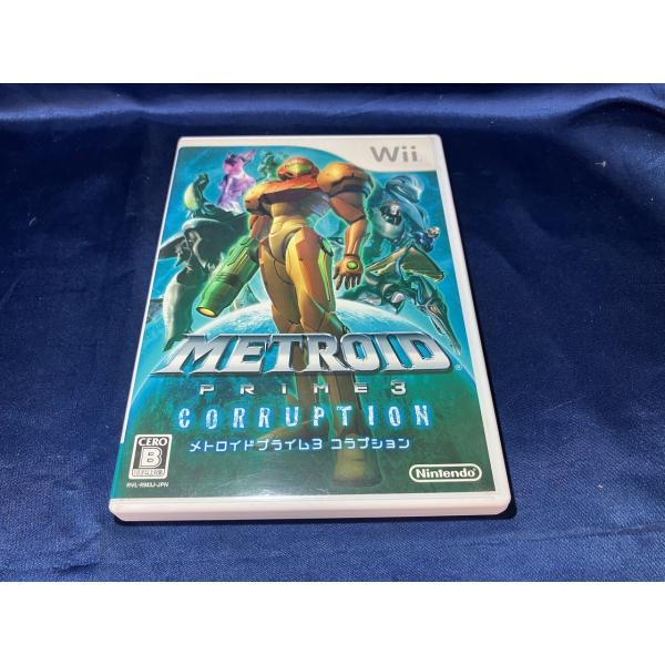 中古B★メトロイドプライム3 コラプション★Wiiソフト