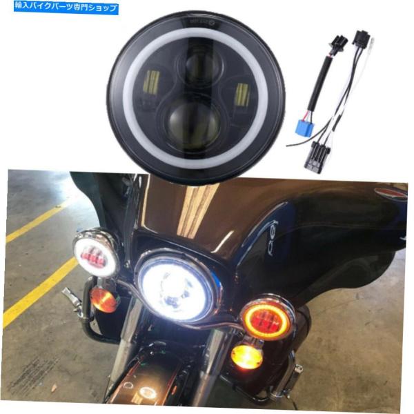 きむらジャンク　ハーレー　ヘッドライト FXSTC1340 ヘッドライト ハーレー 純正 中古 バイク 部品 96〜99