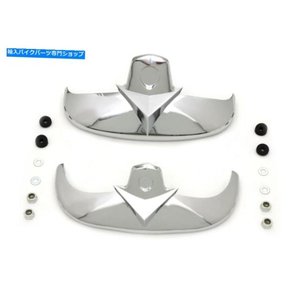 ハーレーダビッドソン フェンダーチップ前後セット Rear Fender フロント＆リアフェンダーチップセット1997- 2006