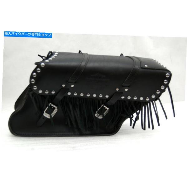 サイドバック ニューハーレーダビッドソンレザーサドルバッグ右側OBS