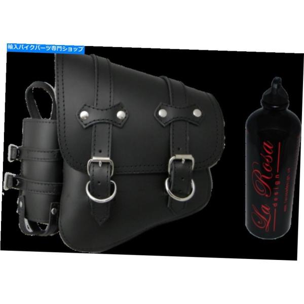 海外花系 サイドバック ラローザハーレーソフテイル＆リジッド左サイド