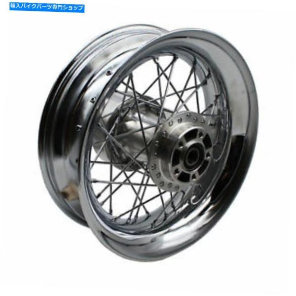 ハーレー・ダビッドソン用クロームホイール前 クロームパーツ ハーレー - ダビッドソンクローム16 