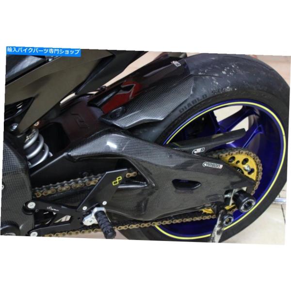 YZF R1 09-14 カーボン スイングアームカバー 平織り YAMAHA YZF-R1 09