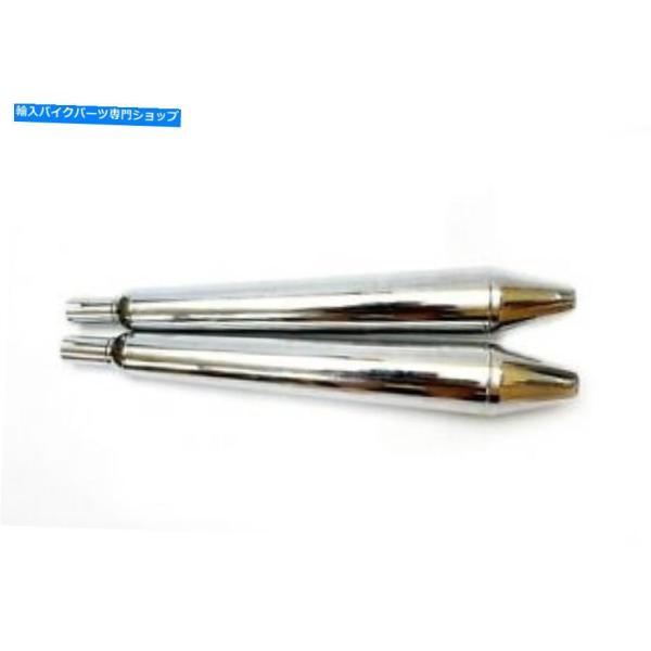サイレンサー Triumph T140 Norton Type Peashooterデイパンバー 