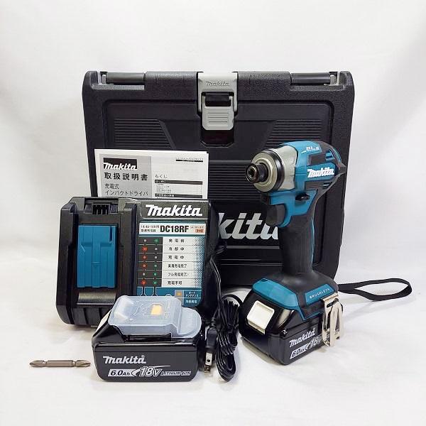makita 18Vコードレスインパクトドライバ  マキタブルー TD173DRGX フルセット 未使用品