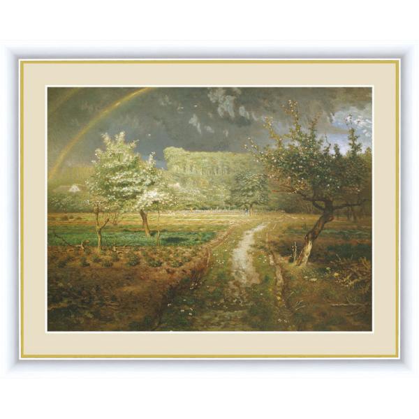 [フランソワ・ミレー] 9926 絵画 リトグラフ 12号 102/200 在銘 フランソワ・ミレー] 9926 絵画 リトグラフ 12号 102/200 在銘
