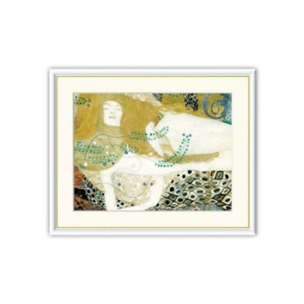 絵画 アート額絵 グスタフ・クリムト 水蛇I 42×34cm : REROOM 絵画 アート額絵 グスタフ・クリムト 水蛇I 42×34cm : REROOM