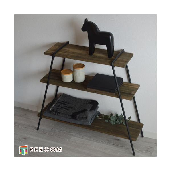 日東 おしゃれでアイアンの脚に木板をセットするだけのシンプル構造