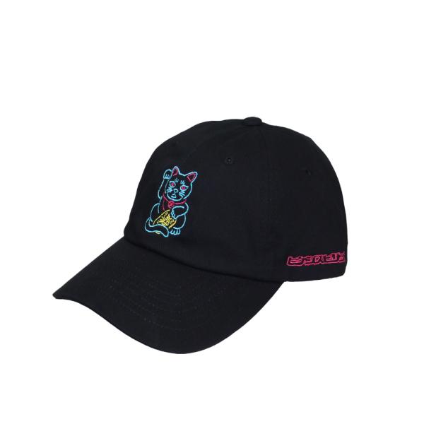 NEON+HiKESHi黒猫cap