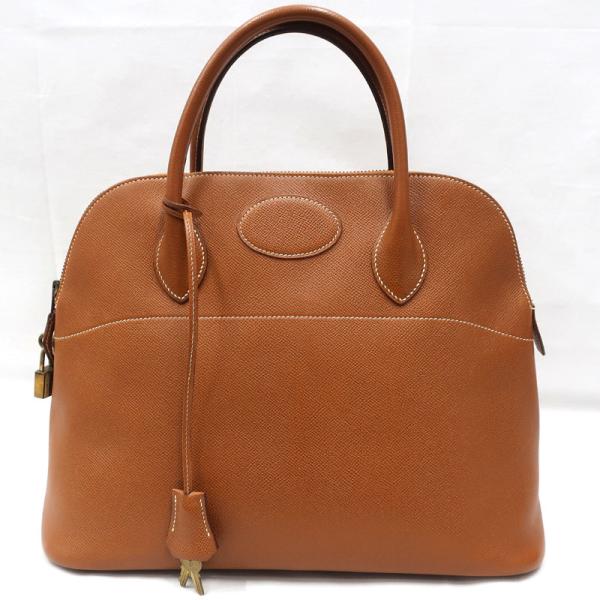 ❤お得なお品❤ボリード35 ゴールド ゴールド金具 クシュベル エルメス 〇U刻 ≪極美品≫エルメス ボリード 35 ゴールド クシュベル ゴールド