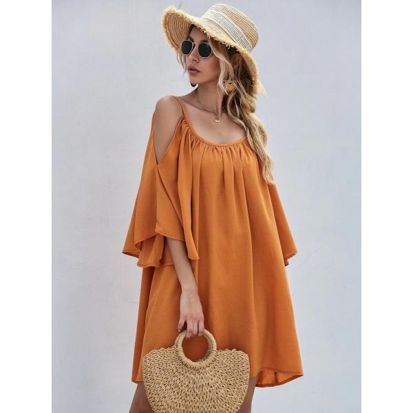 大人カジュアル ワンピース 夏色 オレンジ リゾート Buyee Buyee Japanischer Proxy Service Kaufen Sie Aus Japan