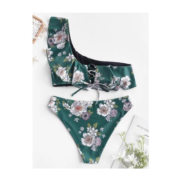 海外直輸入 レディース水着ビキニ大人花柄グリーンリゾート Buyee Buyee 提供一站式最全面最专业现地yahoo Japan拍卖代bid代拍代购服务