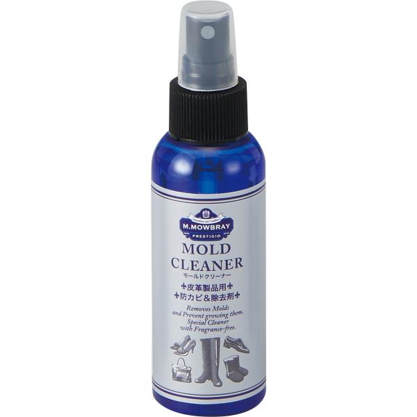 [Release date: May 18, 2011]モールドクリーナーは除菌力が高い有機ヨードの力でカビを除去し、再発生を防ぐ除菌スプレーです。☆スムースレザーだけではなくスエードレザーにも使用可能！☆カビの予防剤としても活用することが...