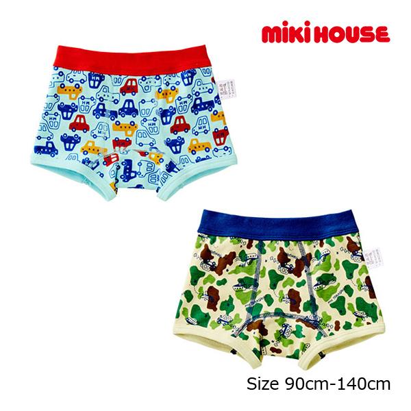 ミキハウス　パンツ6点セット　90 MIKI HOUSE ミキハウス正規販売店/ミキハウス mikihouse 迷彩&車