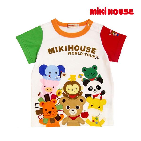 ミキハウス正規販売店/ミキハウス mikihouse Tシャツ（80cm・90cm・100cm） :12-5215-824:Forever123 -  通販 - Yahoo!ショッピング
