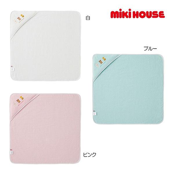 ●取り寄せ商品●ミキハウス　mikihouse　ミキハウスベビー  無撚糸 ベビーバスタオル 今治タオル  男の子 女の子