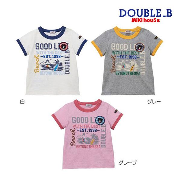 wb ○40％OFFセール○ミキハウス ダブルビーmikihouse 半袖Tシャツ(80
